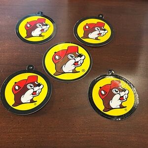 Assorted set of 5 Buc-ee’s Stickers